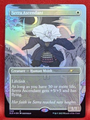 FOIL Serra Ascendant from Secret Lair Drop Series Magic the Gathering Proxy