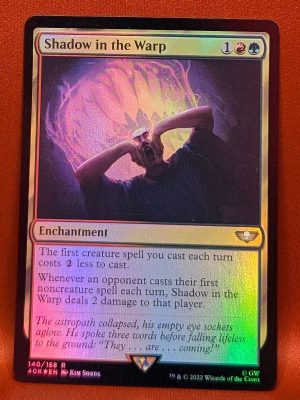 FOIL Shadow in the Warp from Universes Beyond: Warhammer 40,000  MTG Proxy