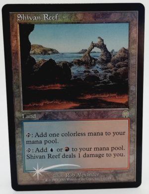 FOIL Shivan Reef from Apocalypse Proxy