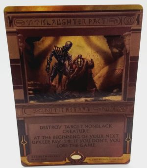 FOIL Slaughter Pact from Amonkhet Invocations Proxy