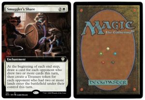 Smuggler's Share (Extended Art) from Commander: Streets of New Capenna MTG Proxy