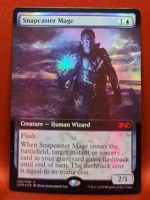 FOIL Snapcaster Mage (Borderless) from Ultimate Masters Box Topper MTG Proxy