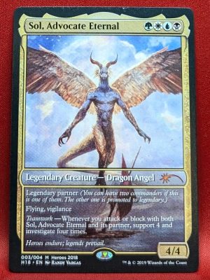 Sol, Advocate Eternal from Heroes of the Realm Promos Magic the Gathering Proxy