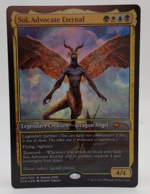 Sol, Advocate Eternal from Heroes of the Realm Promos MTG Proxy