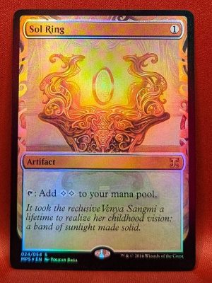 FOIL Sol Ring from Kaladesh Invention MTG Proxy