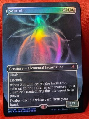 FOIL Solitude (Borderless) from Special Guests MTG Proxy