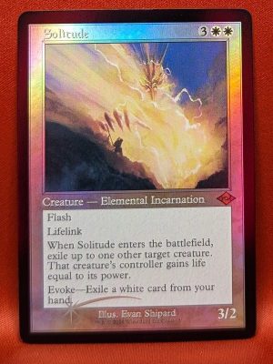 FOIL Solitude (Retro Frame) from Modern Horizons 2 MTG Proxy