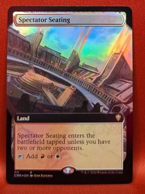 FOIL Spectator Seating (Extend Art) from Commander Legends MTG Proxy