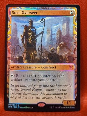 FOIL Steel Overseer from Kaladesh Inventions MTG Proxy