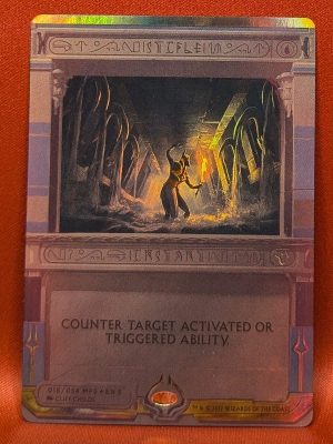 FOIL Stifle from Amonkhet Invocations MTG Proxy