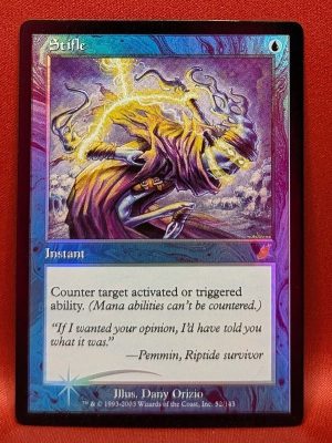 FOIL Stifle from Scourge MTG Proxy