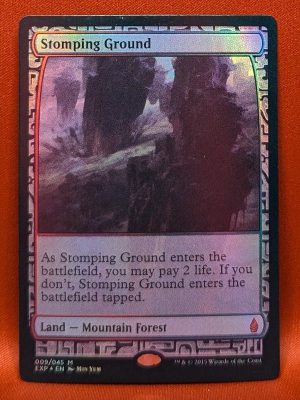 FOIL Stomping Ground from Zendikar Expedition MTG Proxy