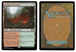 Stomping Ground from Ravnica Allegiance Proxy