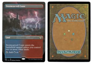 Stormcarved Coast (Borderless) from Innistrad: Crimson Vow Proxy