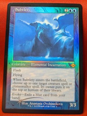 FOIL Subtlety (Retro Frame) from Modern Horizons 2 Timeshifts MTG Proxy