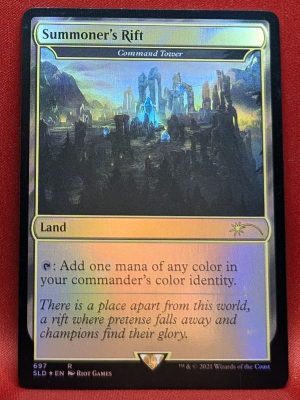 FOIL Summoner's Rift (Command Tower) from Secret Lair Drop Series Magic the Gathering Proxy