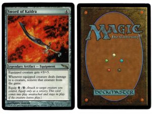 Sword of Kaldra from Mirrodin Proxy