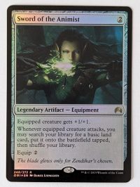 sword of the animist foil