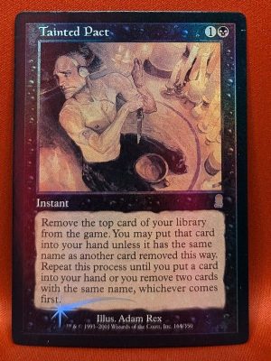 FOIL Tainted Pact from Odyssey MTG Proxy