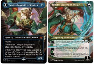 Tamiyo, Inquisitive Student (Borderless) from Modern Horizons 3 Proxy