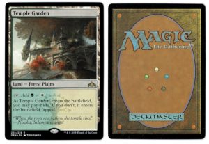 Temple Garden from Guilds of Ravnica Proxy