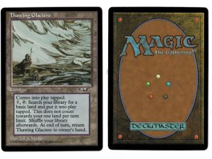 Thawing Glaciers from Alliances MTG Proxy