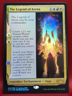 The Legend of Arena from Heroes of the Realm Promos Magic the Gathering Proxy