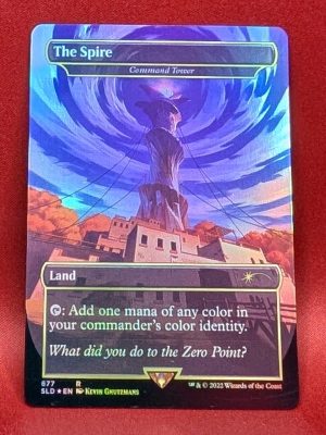 FOIL The Spire (Command Tower) from Secret Lair Drop Series Magic the Gathering Proxy