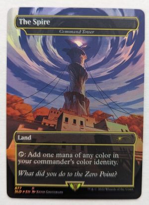 FOIL The Spire (Command Tower) from Secret Lair Drop Series MTG Proxy