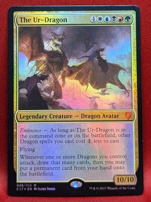 FOIL The Ur-Dragon from Commander 2017 Magic the Gathering Proxy