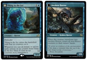 Thing in the Ice from Shadows over Innistrad Proxy