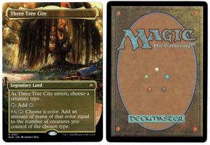 Three Tree City (Borderless)(337) from Bloomburrow Proxy