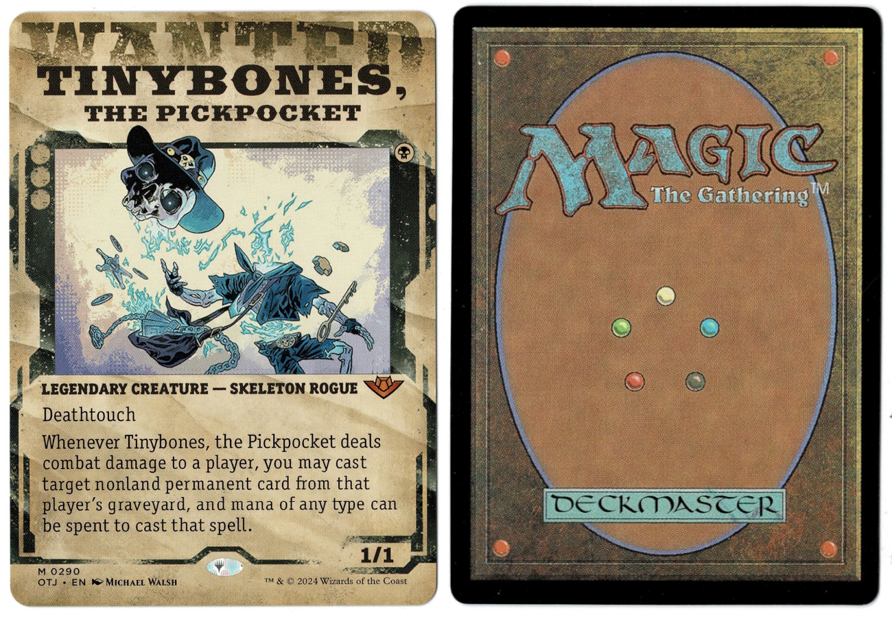 tinybones pickpocket wanted poster