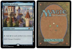 Tolarian Academy from 2020 Vintage Championship Proxy