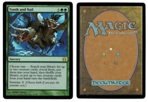 Tooth and Nail from Modern Masters MTG Proxy