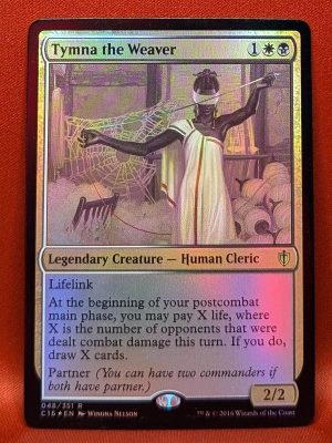 FOIL Tymna the Weaver from Commander 2016 MTG Proxy