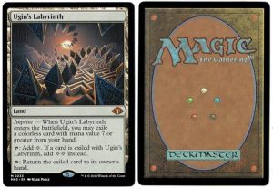 Ugin's Labrynth from Modern Horizons 3 Proxy