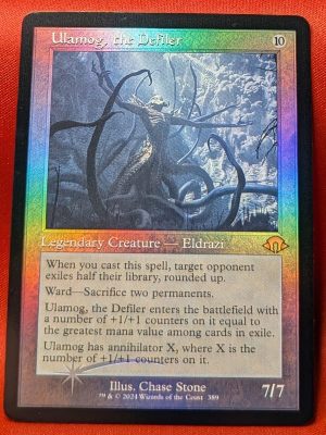 FOIL Ulamog, the Defiler (Retro Frame) from Modern Horizons 3 MTG Proxy