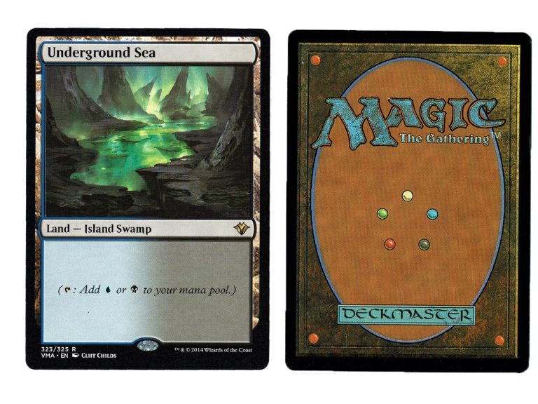 Dual Land 10 card Set from Vintage Masters Magic the Gathering Proxy