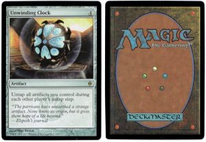 Unwinding Clock from New Phyrexia MTG Proxy