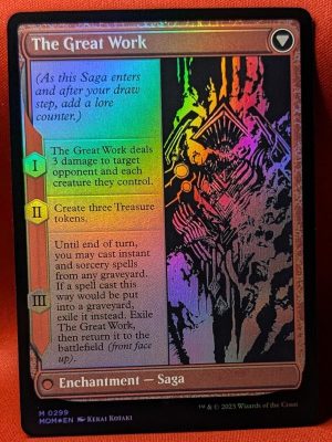 FOIL Urabrask (Showcase) from March of the Machine MTG Proxy