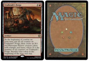 Urabrask's Forge from Phyrexia: All Will Be One MTG Proxy