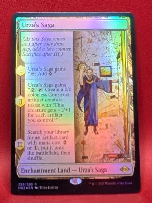 FOIL Urza's Saga from Modern Horizons 2 Magic the Gathering Proxy