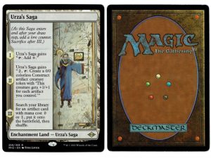 Urza's Saga from Modern Horizons 2 Proxy