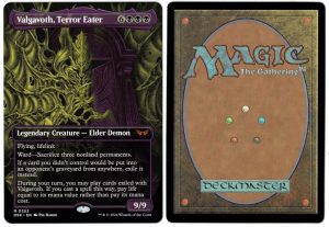 Valgavoth, Terror Eater (Showcase) from Duskmourn: House of Horror MTG Proxy