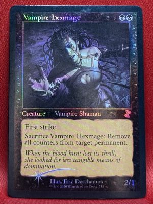 FOIL Vampire Hexmage from Time Spiral: Remastered Magic the Gathering Proxy