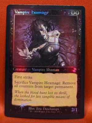 FOIL Vampire Hexmage from Time Spiral: Remastered MTG Proxy