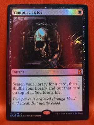 FOIL Vampiric Tutor from Eternal Masters MTG Proxy