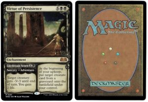 Virtue of Persistence (Showcase) from Wilds of Eldraine Proxy