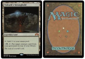 Volrath's Stronghold from Tempest Remastered Magic the Gathering Proxy